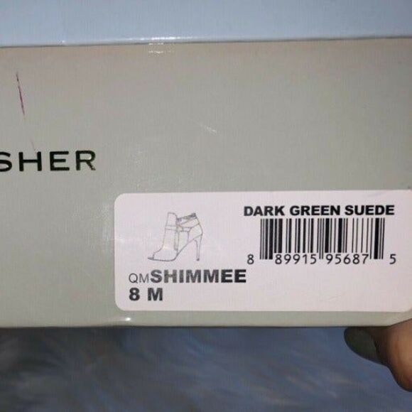 Marc Fisher Shimmee Open Toe Bootie 8M - Picture 7 of 7